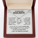 Soulmira – Soulmate Heart Necklace with Love Letter