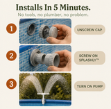 Splashly – Pool Fountain Sprayer