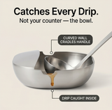 Spoonara – Heavy Stainless Spoon Rest for Tidy Counters