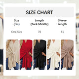 Aurelyn - Women's Crossover Knit Wrap Shawl