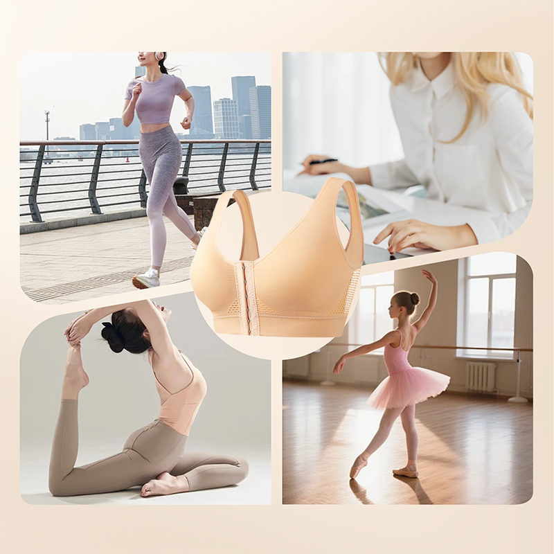 Veluna - Women's Wireless Front Closure Bra