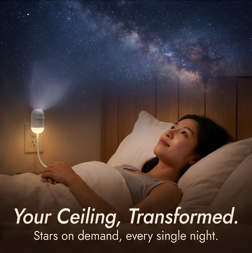 Starveil – Galaxy Projector Night Light