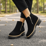 Stepara - Side-Zip Suede Chelsea Boots