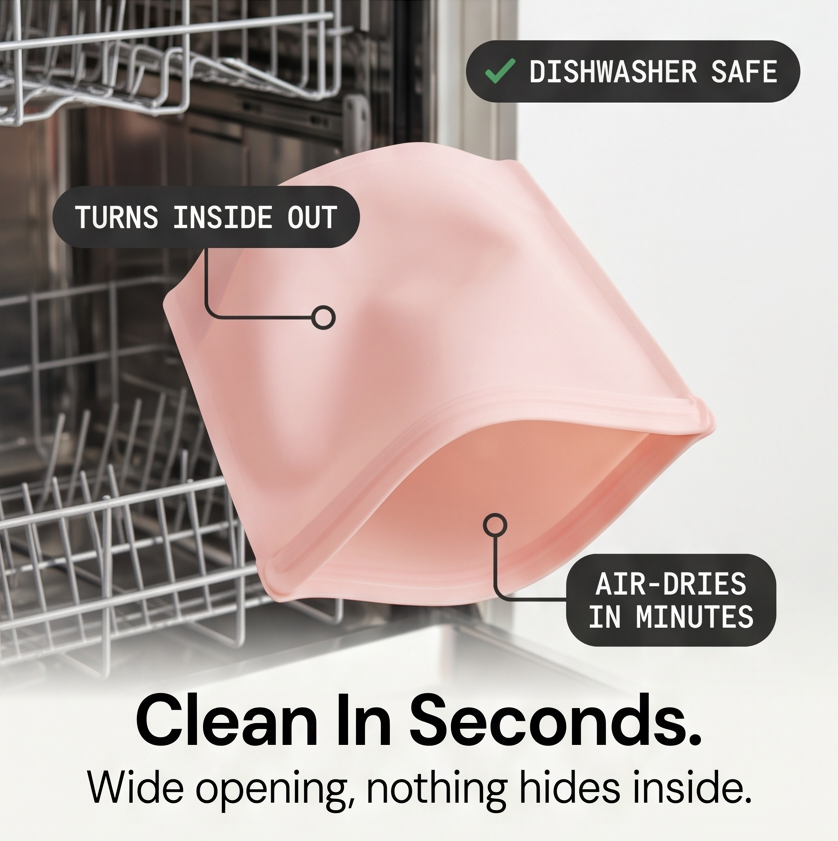 Stovia – Leakproof Stand-Up Silicone Storage Bags