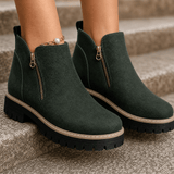 Strida – Women's Cushioned Platform Ankle Boots