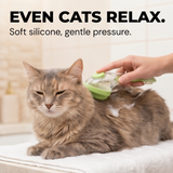 Sudsly – Pet Bath Brush with Built-in Shampoo Dispenser