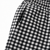 Sunavea – Women's Gingham Drawstring Capri Pants for Summer