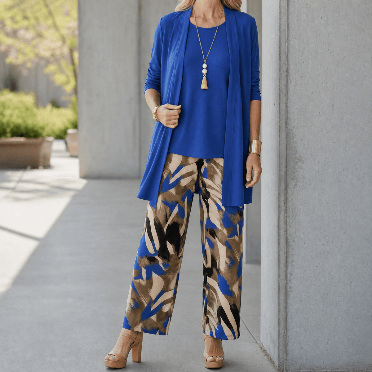 Taylor – Women's Elegant 3-Piece Cardigan Set