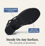 Tessara – Women's Breathable Woven Heel Sandals