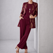 Burgundy Palm
