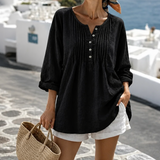 Pleatline – The Tunic Blouse That Skims, Never Clings