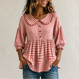 Ruffleigh – Blouse With A Collar That Frames The Face