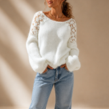 Wearbella – Lace-Knit Look Sweater That Looks Elevated, Not Plain