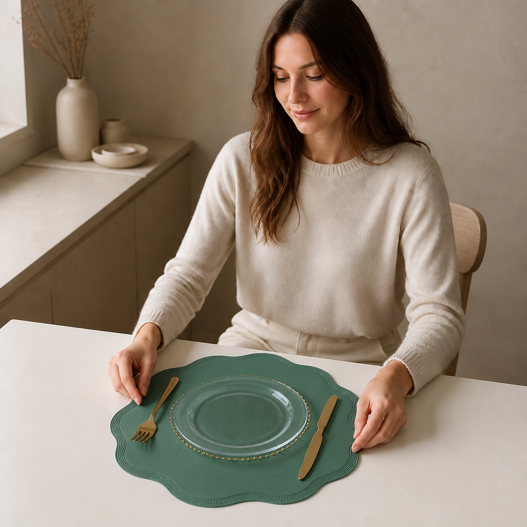 Wearbella – The Placemat Set That Actually Wipes Clean (4pcs)