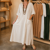 Marisole – Loose-Fit Maxi Dress That Skims, Never Sags