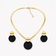 Gold & Black Spiral Disc