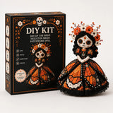 Stitch & Story – Day of the Dead Patchwork Doll DIY Craft Kit for Beginners
