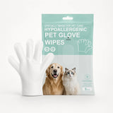 Pawmi – No-Rinse Pet Glove Wipes for Cats & Dogs, 6-Pack