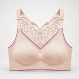 Solivia – Wireless Butterfly Back Bra with Seamless Ice Silk Look Cups