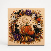 Ghost Cat and Pumpkin Pearl DIY Kit