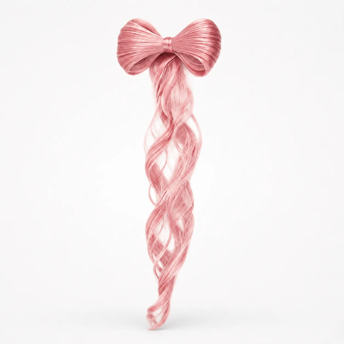 Lunavia – Bow Clip On Ponytail Hair Extension with Long Waves