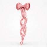 Lunavia – Bow Clip On Ponytail Hair Extension with Long Waves