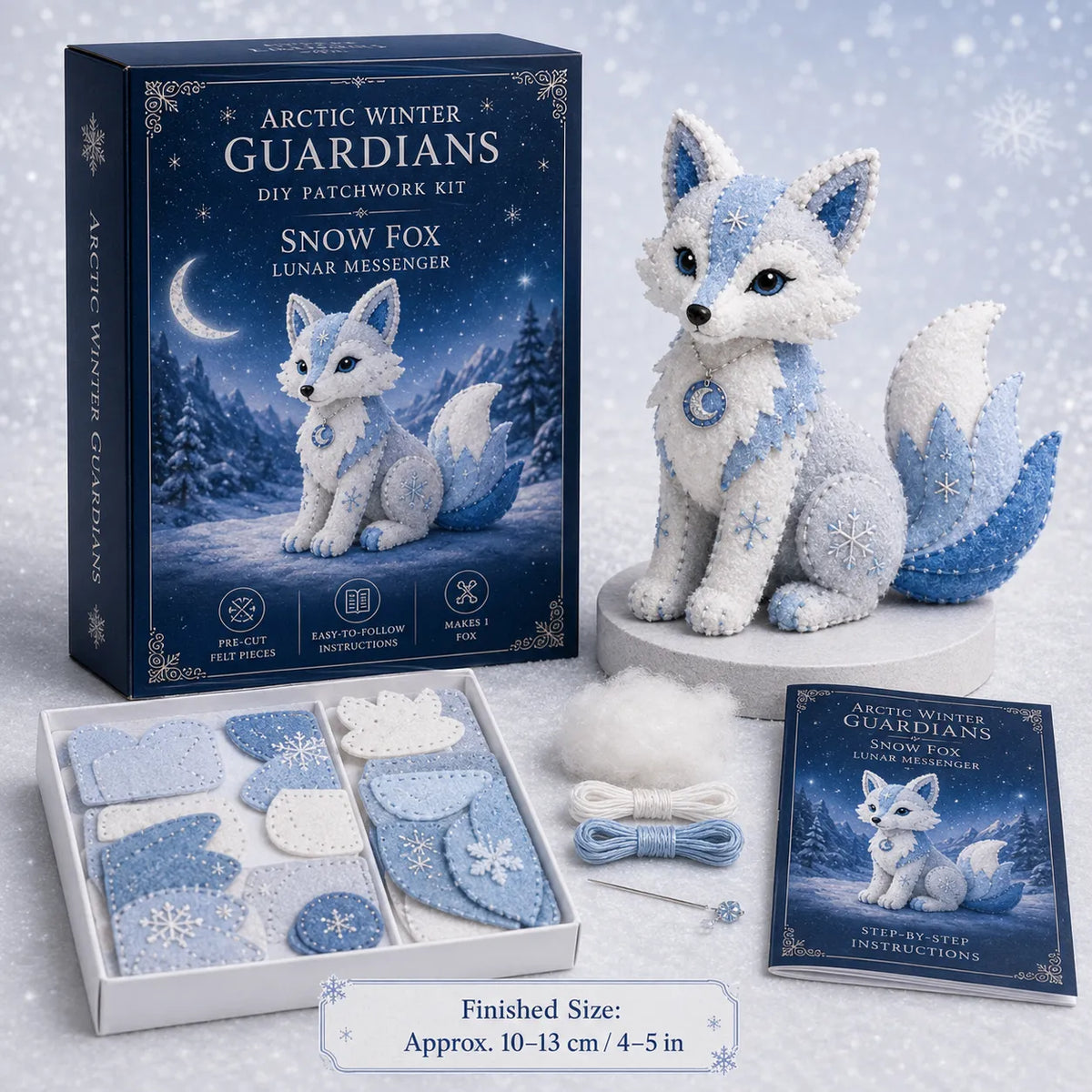 Stitchling – Winter Guardian DIY Felt Sewing Kit for Beginners