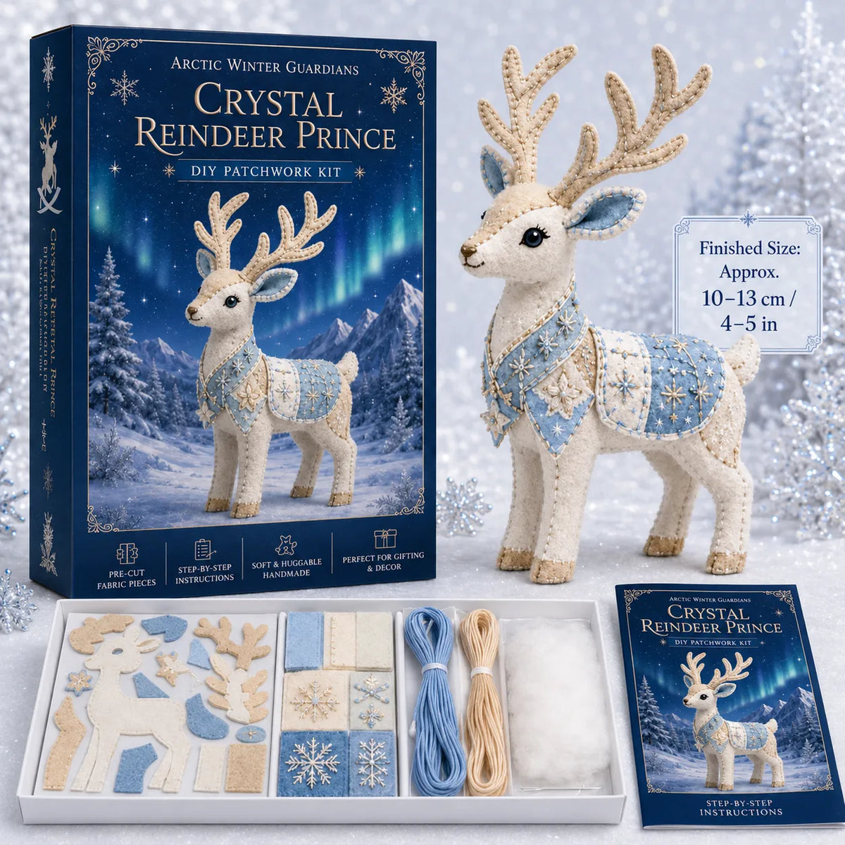 Stitchling – Winter Guardian DIY Felt Sewing Kit for Beginners