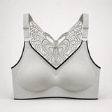 Solivia – Wireless Butterfly Back Bra with Seamless Ice Silk Look Cups