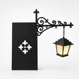 Nooklyn – Miniature Hanging Bookshelf Lantern with Warm LED Glow
