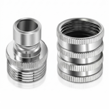 Flowsnap - Stainless Steel Garden Hose Quick Connect Set