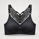 Solivia – Wireless Butterfly Back Bra with Seamless Ice Silk Look Cups