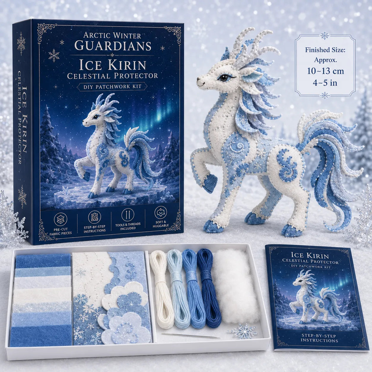 Stitchling – Winter Guardian DIY Felt Sewing Kit for Beginners