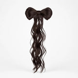 Lunavia – Bow Clip On Ponytail Hair Extension with Long Waves