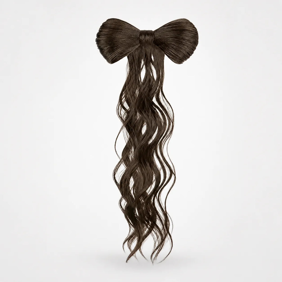 Lunavia – Bow Clip On Ponytail Hair Extension with Long Waves