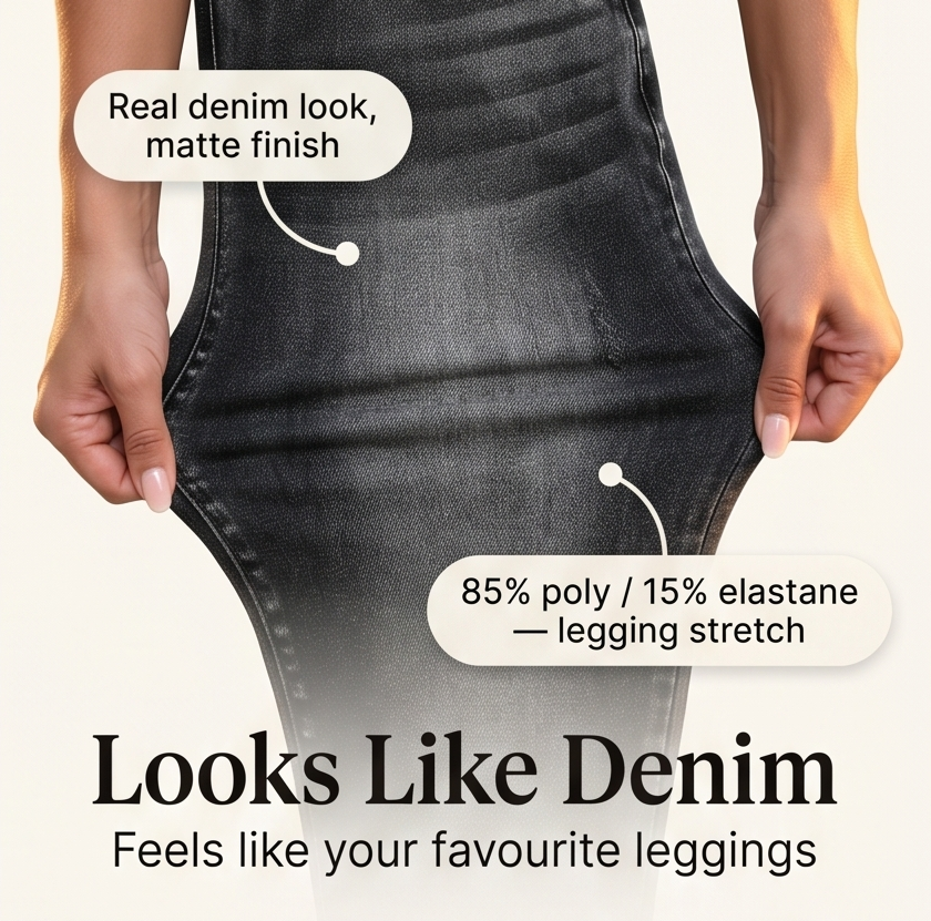Vellora – High Waist Drawstring Denim Capris