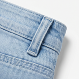 Veluna – Women's High-Waist Barrel-Leg Cropped Jeans