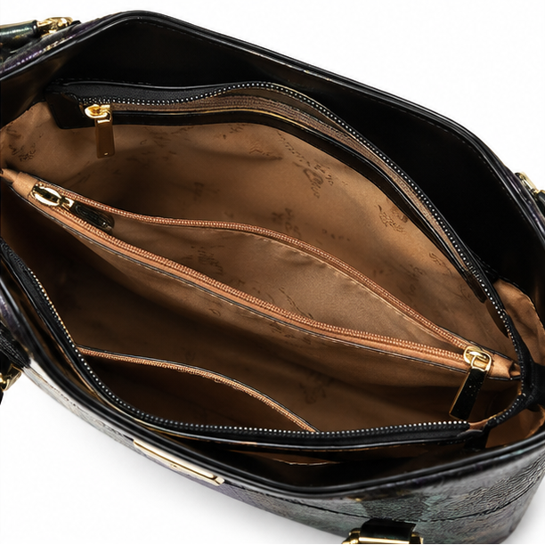 Vestralia – Iridescent Snakeskin-look Tote Bag