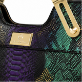 Vestralia – Iridescent Snakeskin-look Tote Bag