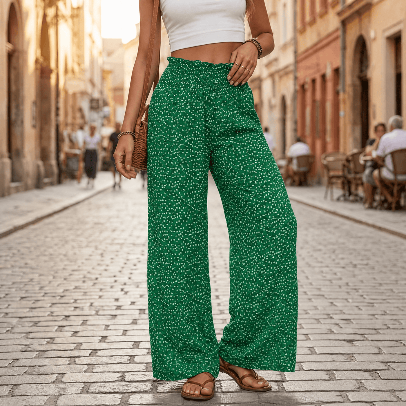 Vivara – Flowy High Waist Pull On Pants