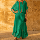 Vivara – Women's Flowy Chiffon Two Piece Set