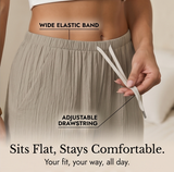 Waverly – Crinkle Textured Wide Leg Pants