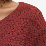 Wovelle – Women's Textured Knit Top for Warm Days
