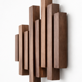 Wovenhall – Sculptural Wood Wall Coat Rack