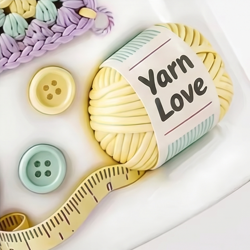 Yarnlove – 3D crafting mug for knitters and crocheters