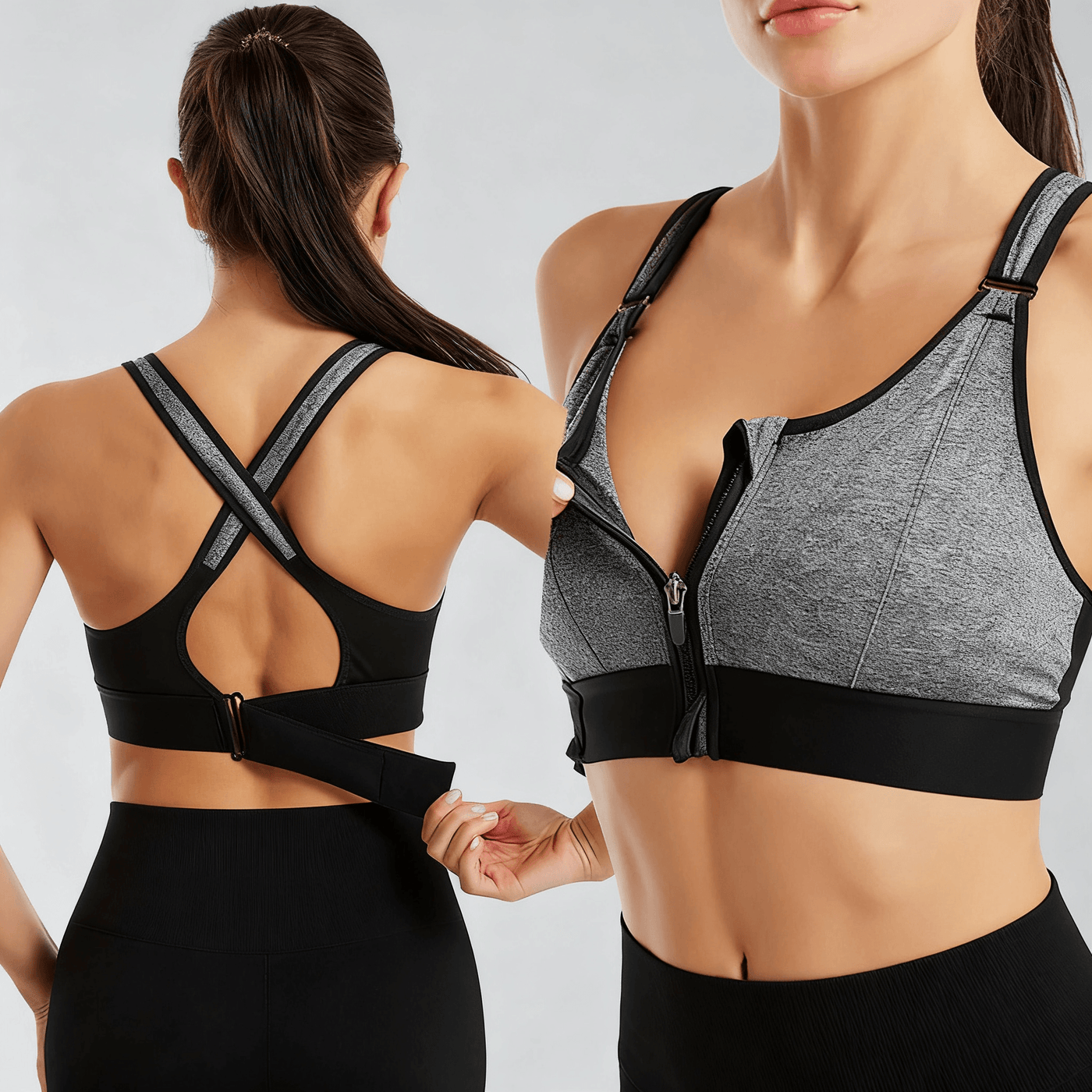 Zenvora – Supportive Anti-Shock Sports Bra