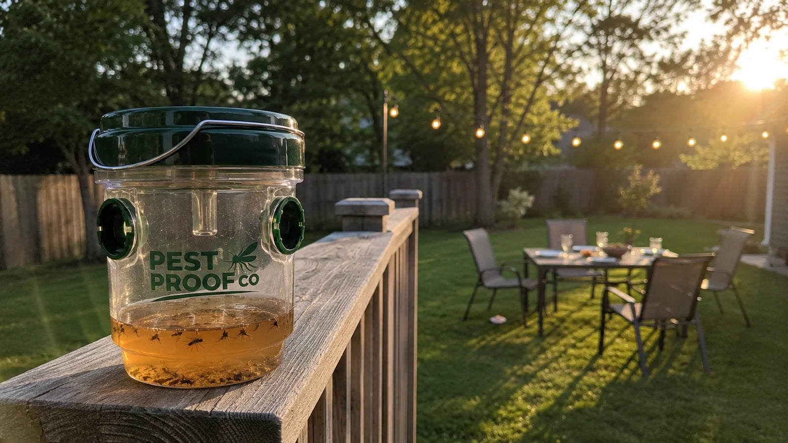 BiteShield in an outdoor living space