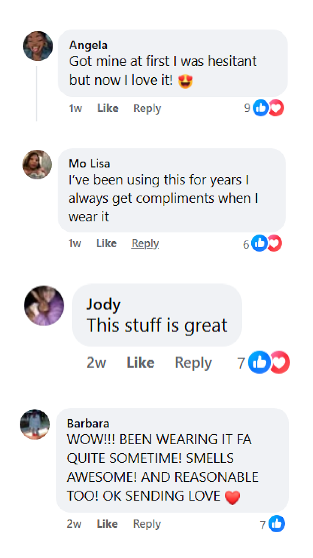 Verified Goda customer comments